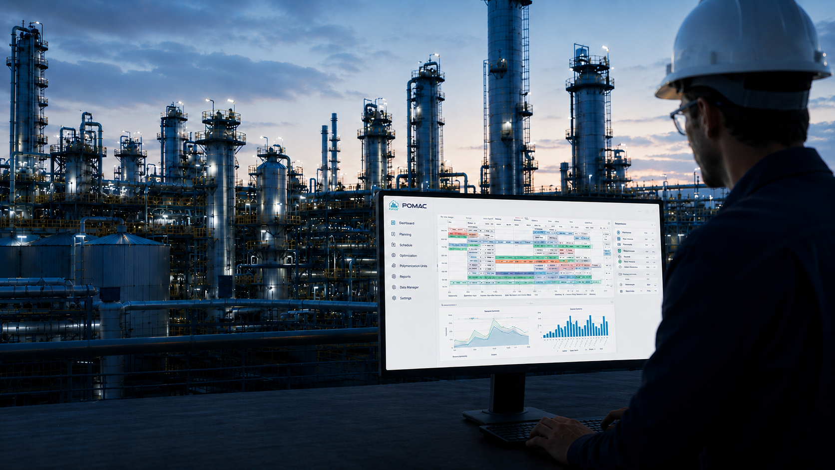 POMAC industrial production planning platform